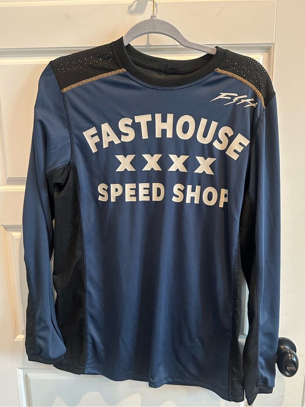 Fasthouse Small Moto Jersey Motocross Dirt Bike Racing MX MTB BMX Long Sleeve